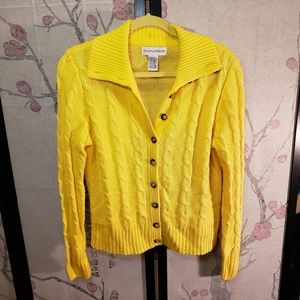 Super Comfy Yellow Cardigan Sweater